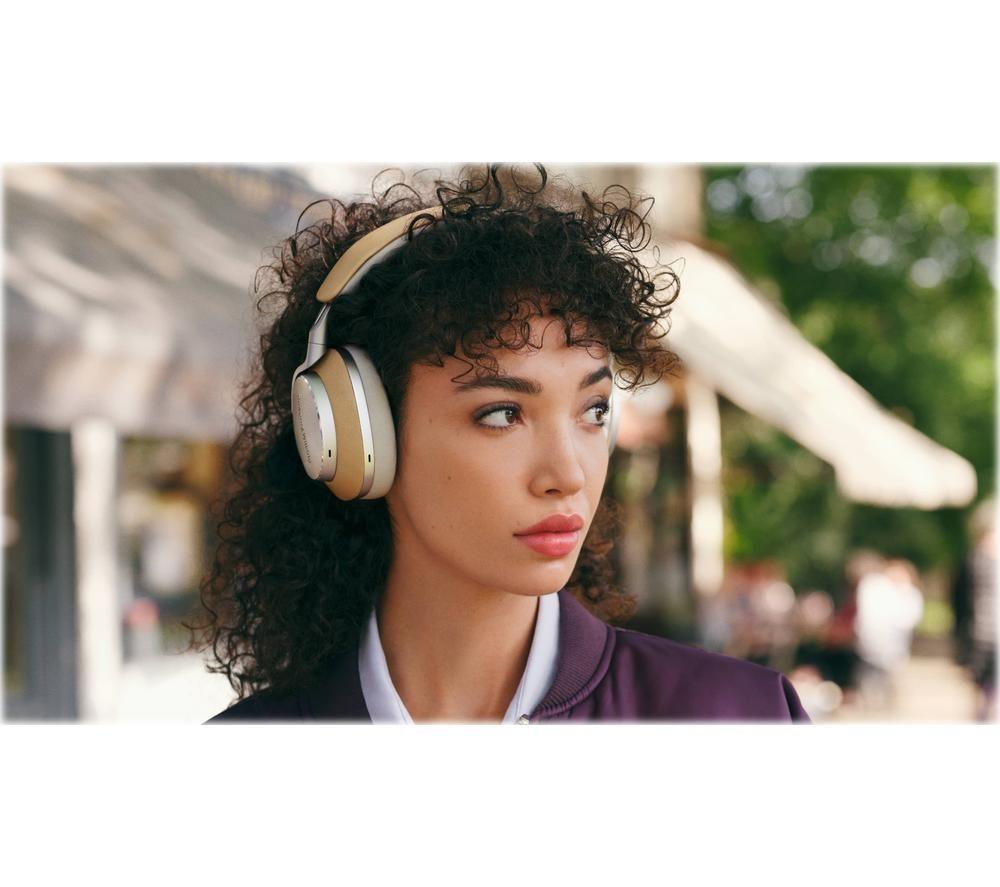 BOWERS&WILKINS Px8 Wireless Bluetooth Noise-Cancelling Headphones - Tan image number 3 of 4