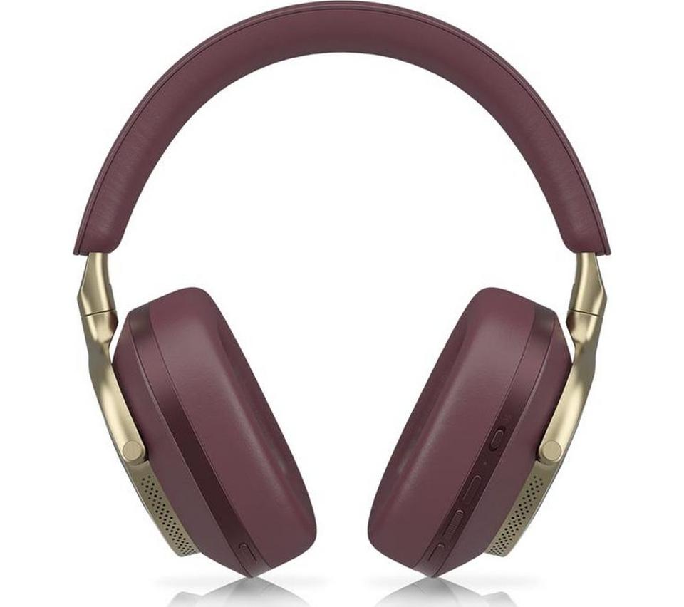BOWERS&WILKINS Px8 Wireless Bluetooth Noise-Cancelling Headphones - Royal Burgundy