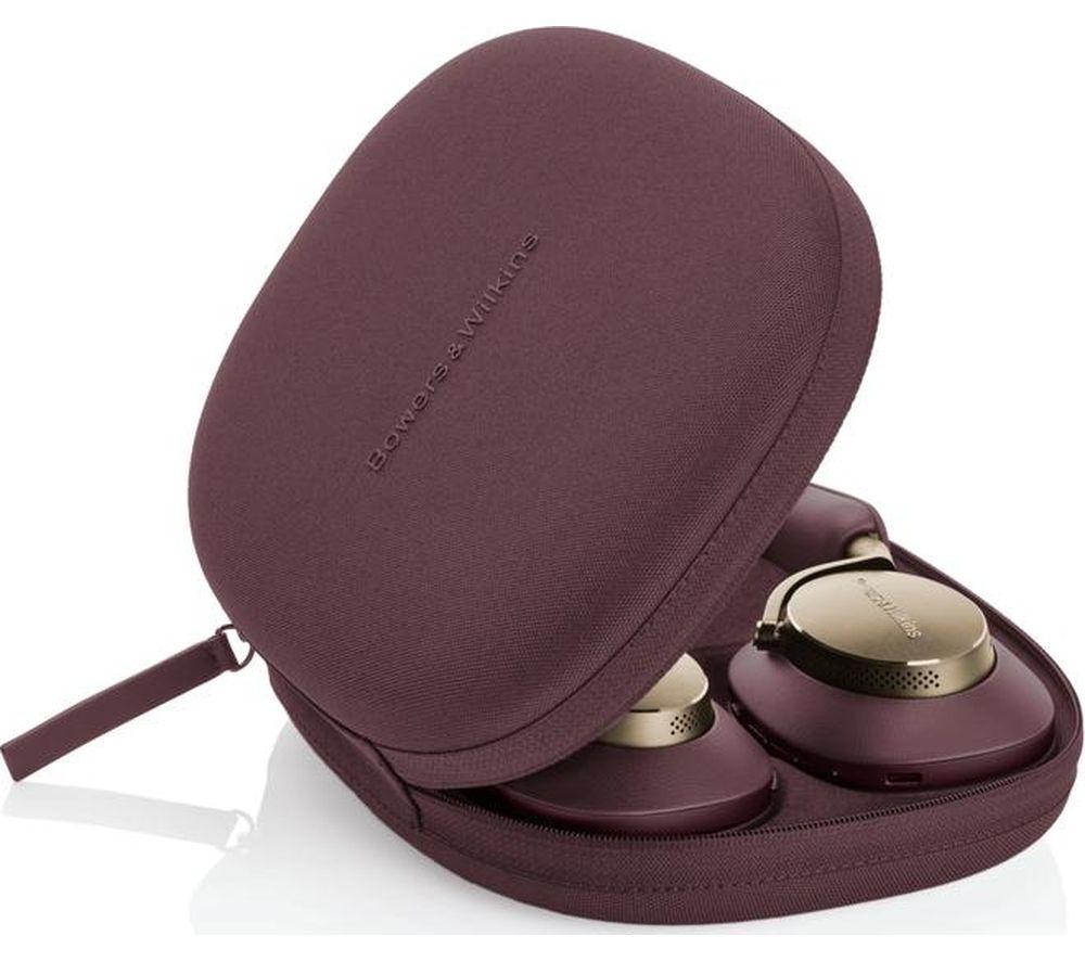 BOWERS&WILKINS Px8 Wireless Bluetooth Noise-Cancelling Headphones - Royal Burgundy image number 3 of 3