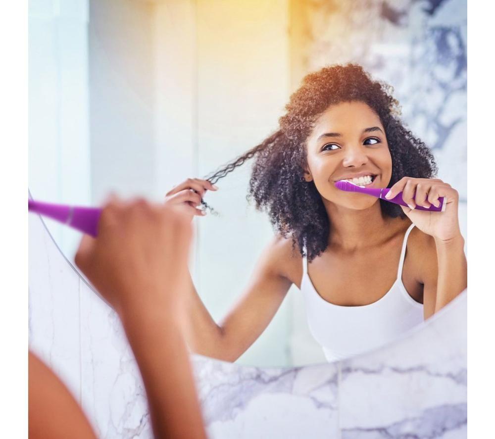 FOREO ISSA 4 Smile Electric Toothbrush - Enchanted Violet image number 2 of 4