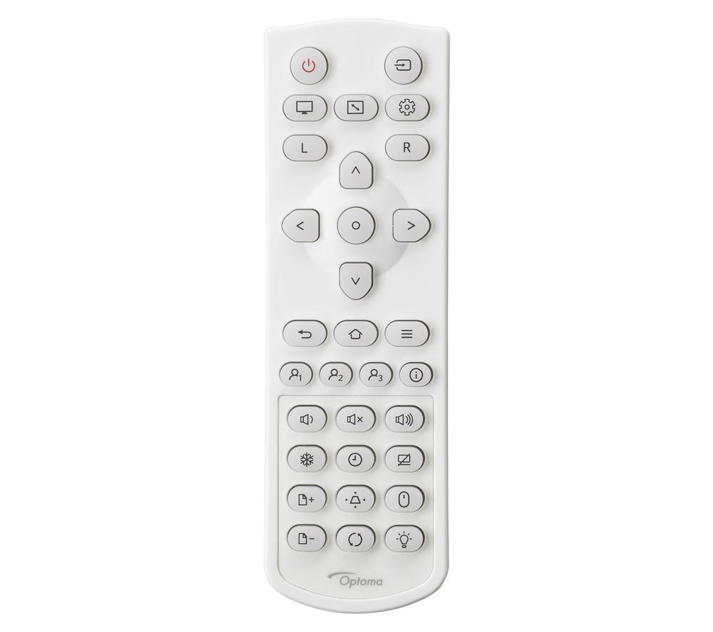 OPTOMA HZ151X Long Throw Full HD Home Cinema Projector - White image number 2 of 12