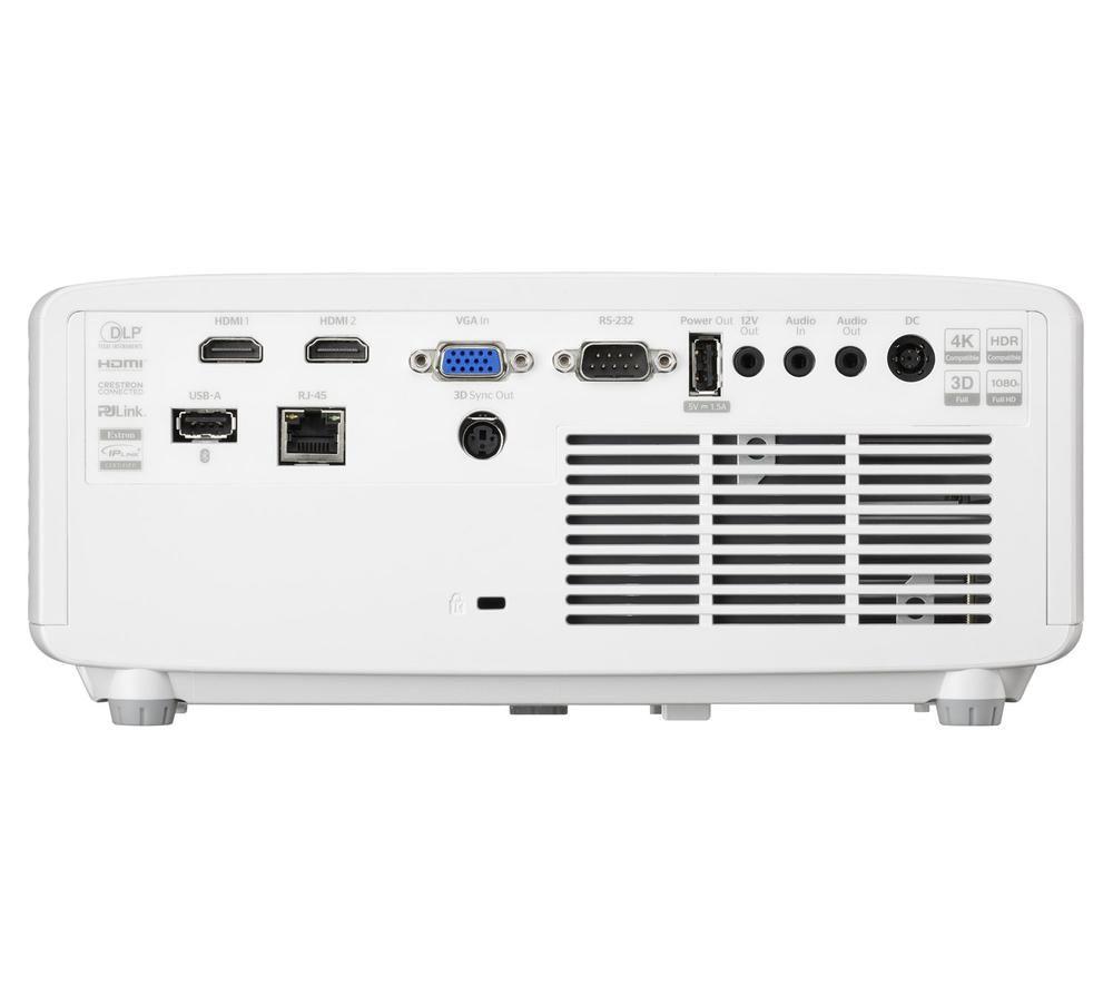 OPTOMA HZ151X Long Throw Full HD Home Cinema Projector - White image number 7 of 12