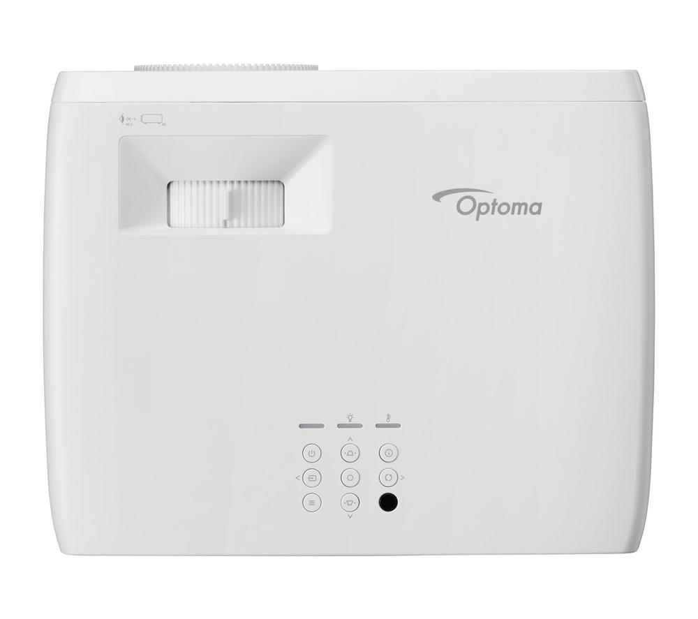 OPTOMA HZ151X Long Throw Full HD Home Cinema Projector - White image number 12 of 12