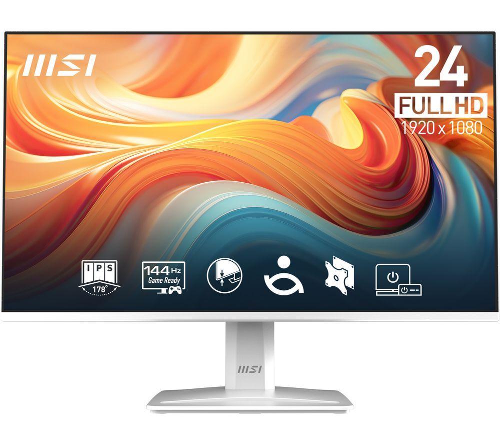 Msi Pro Mp243w E14 Full Hd 23.8" Ips Lcd Monitor  White, White