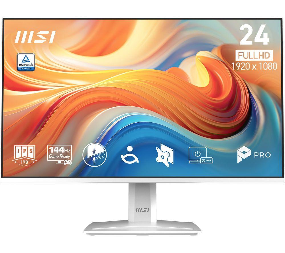 MSI PRO MP243W E14 Full HD 23.8" IPS LCD Monitor &ndash; White image number 4 of 8