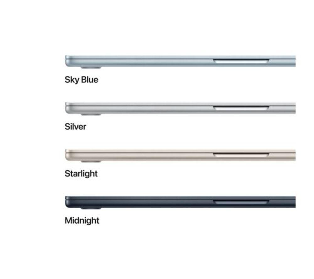 APPLE Refurbished MacBook Air 15" (2026) - M5, 512 GB SSD, RAM 16 GB, Silver (Excellent Condition) image number 3 of 10