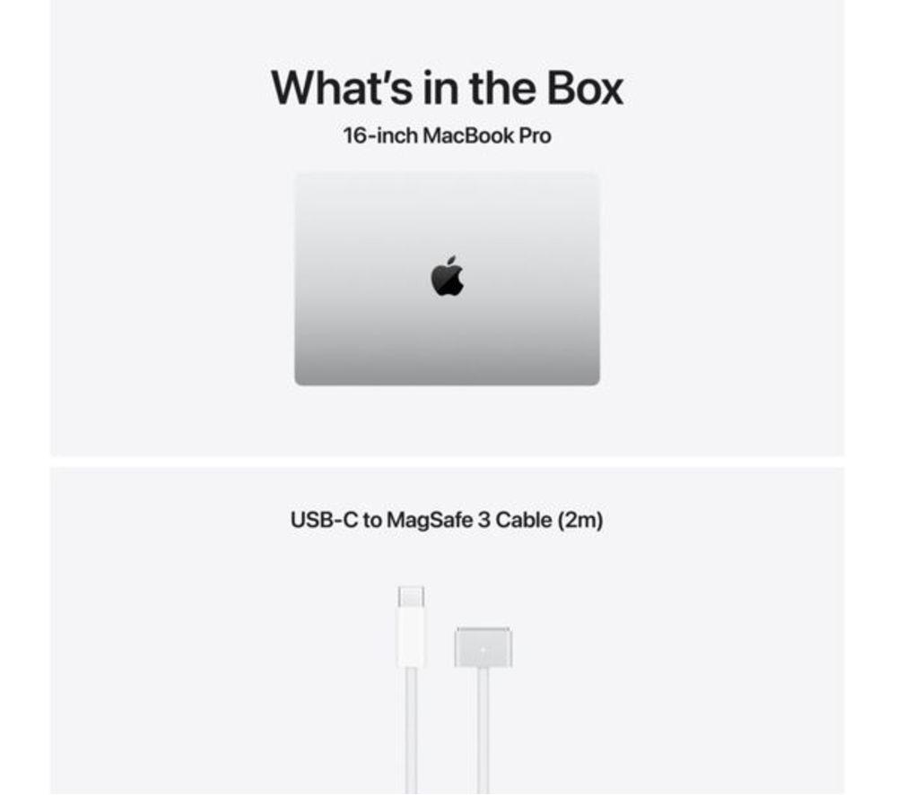 APPLE Refurbished MacBook Pro 16" (2026) - M5 Max, 2 TB SSD, RAM 36 GB, Silver (Excellent Condition) image number 9 of 10