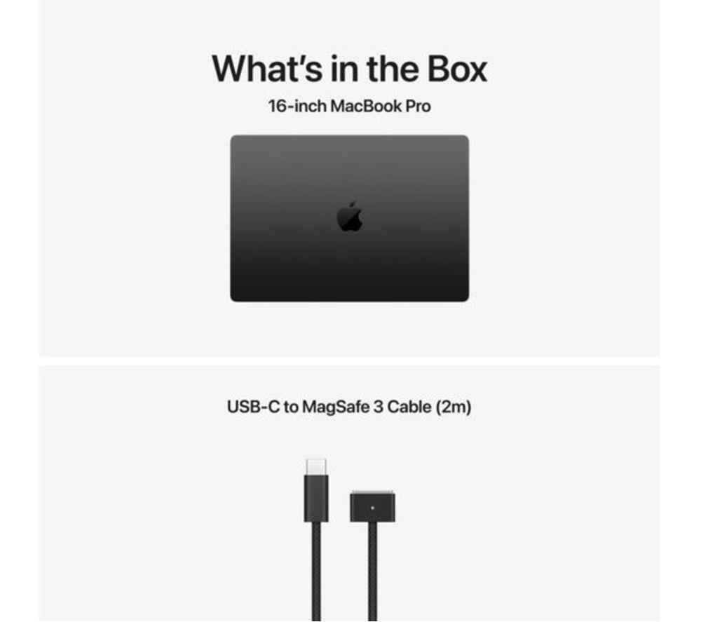APPLE Refurbished MacBook Pro 16" (2026) - M5 Max, 2 TB SSD, RAM 48 GB, Space Black (Excellent Condition) image number 10 of 10
