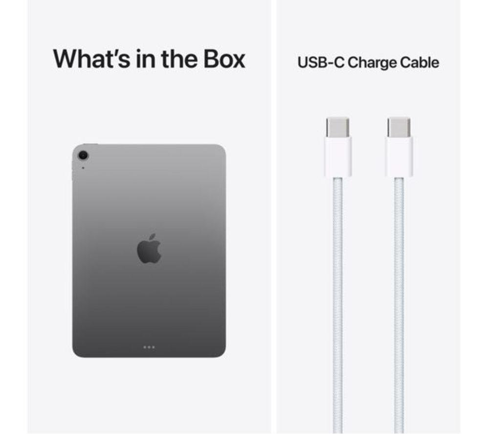 APPLE 11" Refurbished iPad Air (2026) - 128 GB, Space Grey (Excellent Condition) image number 10 of 11