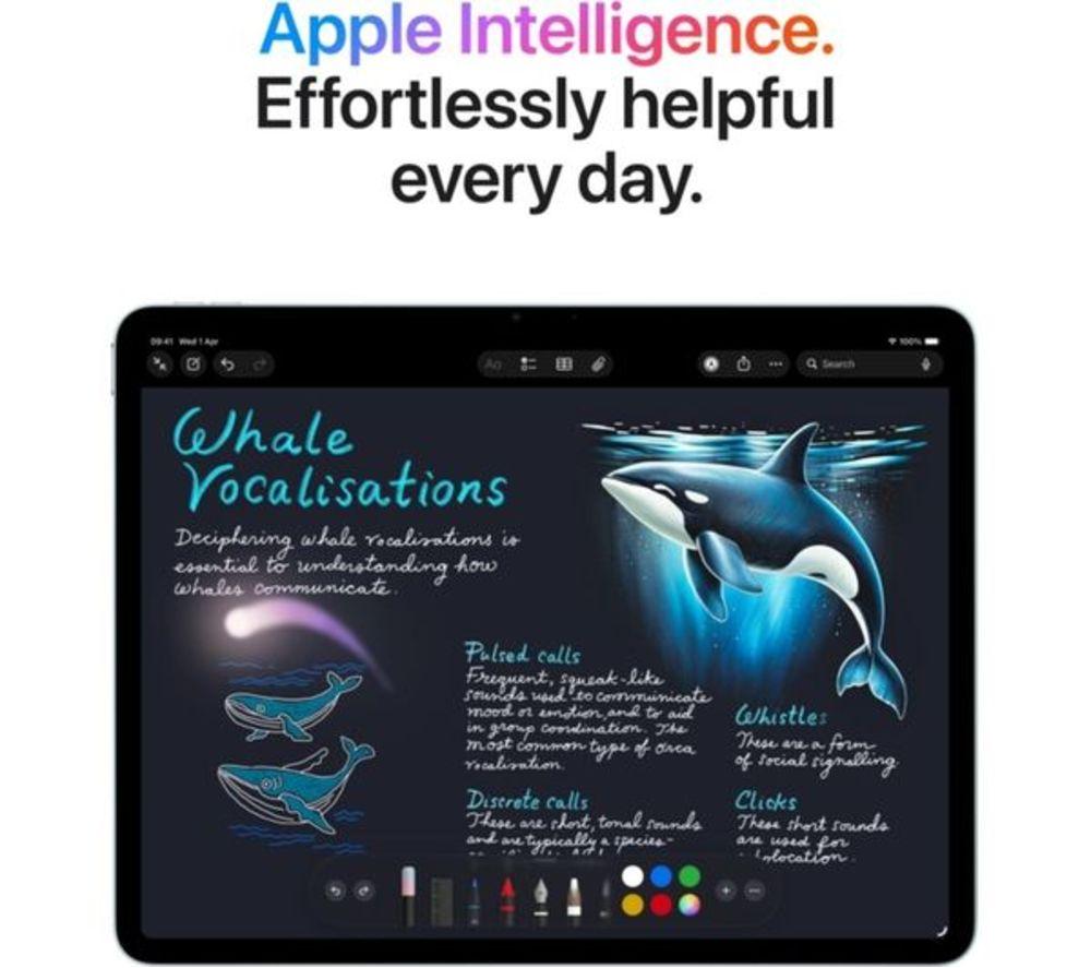 APPLE 13" Refurbished iPad Air (2026) - 1 TB, Blue (Excellent Condition) image number 7 of 11
