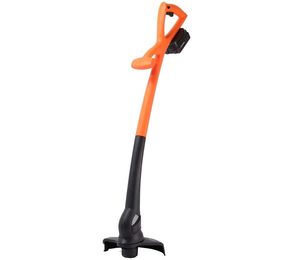 YARD FORCE LM C33B + LT25B 20V Cordless Lawnmower & Grass Trimmer Kit - Orange & Black image number 4 of 4