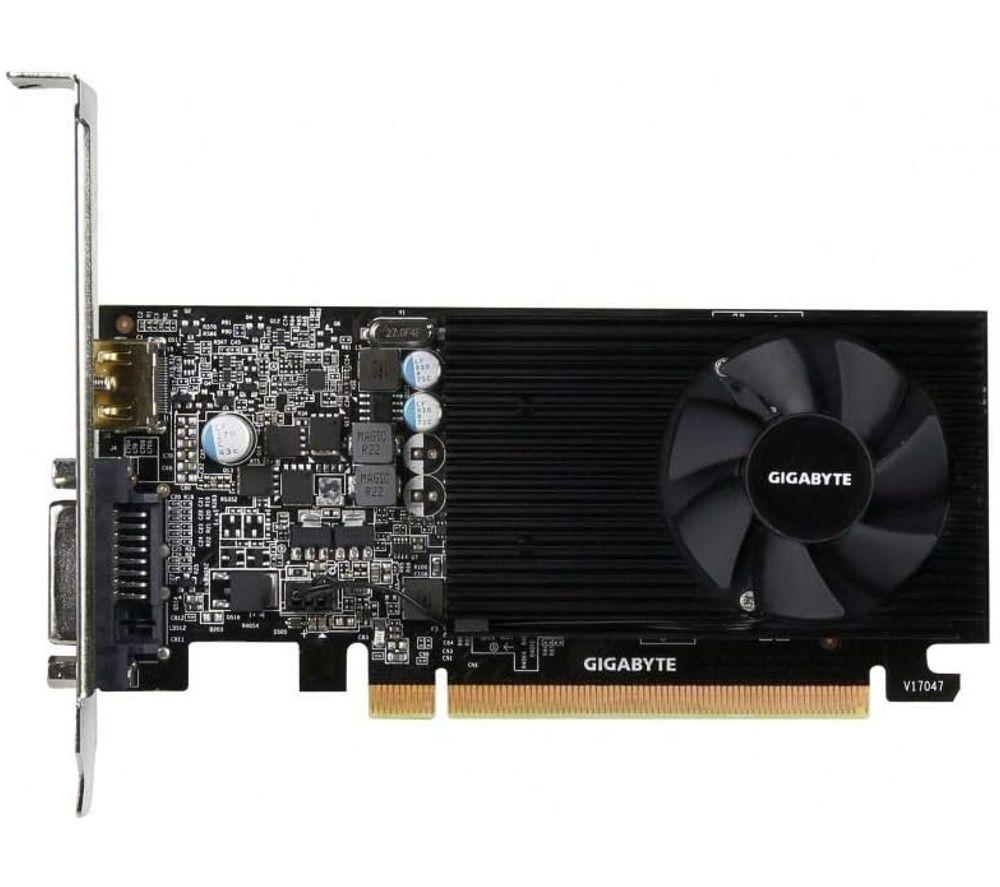 GIGABYTE GeForce GT 1030 2 GB Low Profile D4 Graphics Card image number 3 of 4
