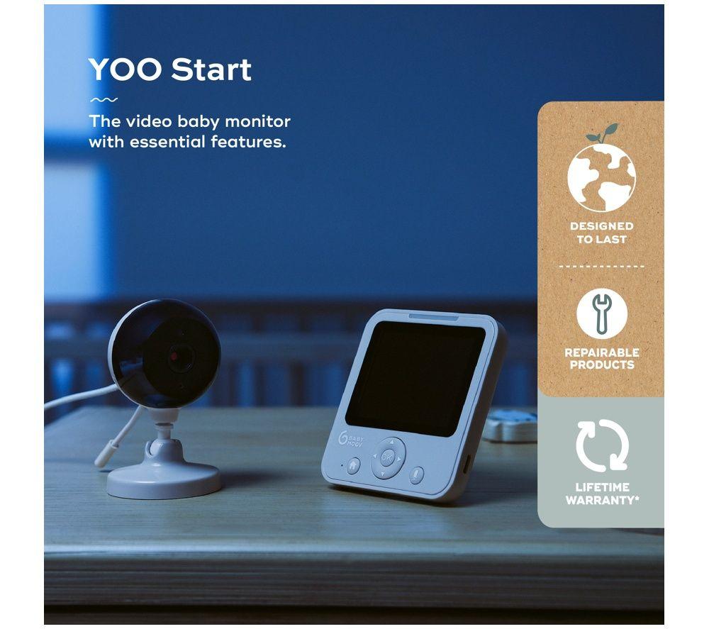 BABYMOOV Yoo Start 2.8" Wireless Baby Video Monitor - Mineral image number 2 of 6