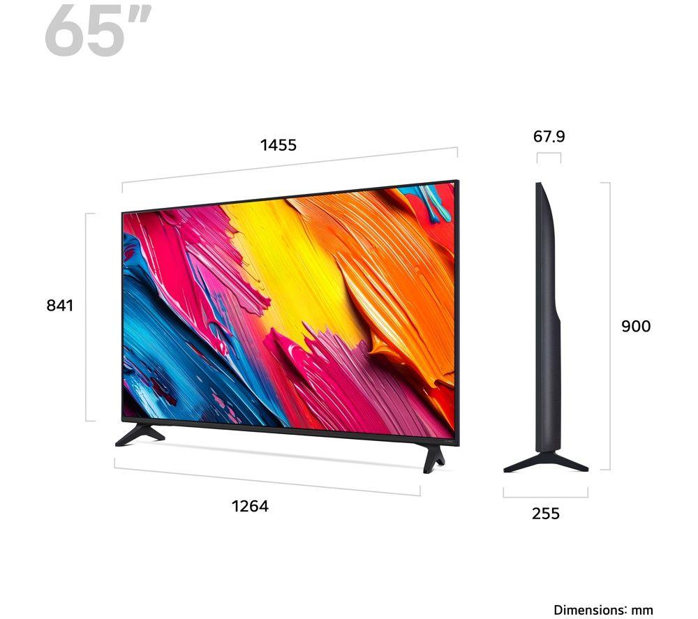LG QNED70 65" QNED AI 4K HDR Smart TV 2025 - 65QNED70A6A image number 2 of 12