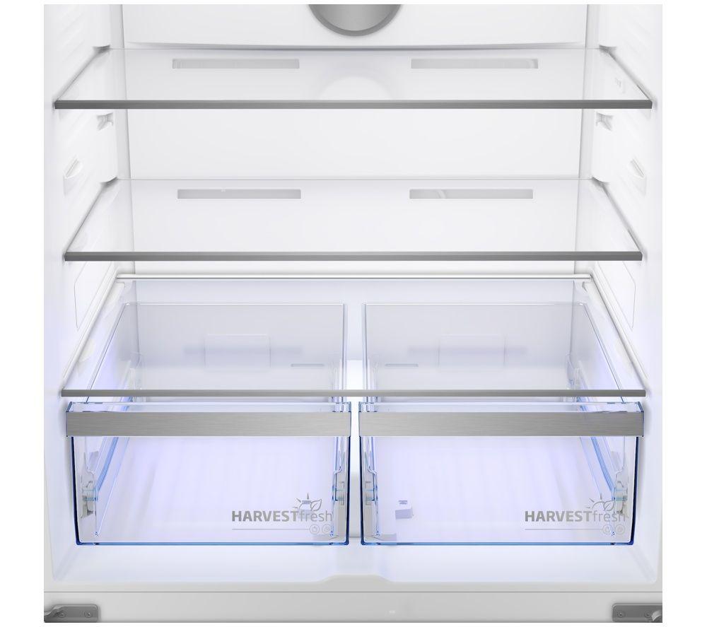 BEKO HarvestFresh AeroFlow GNE48510DVPZ American-Style Fridge Freezer - Black Steel image number 13 of 25