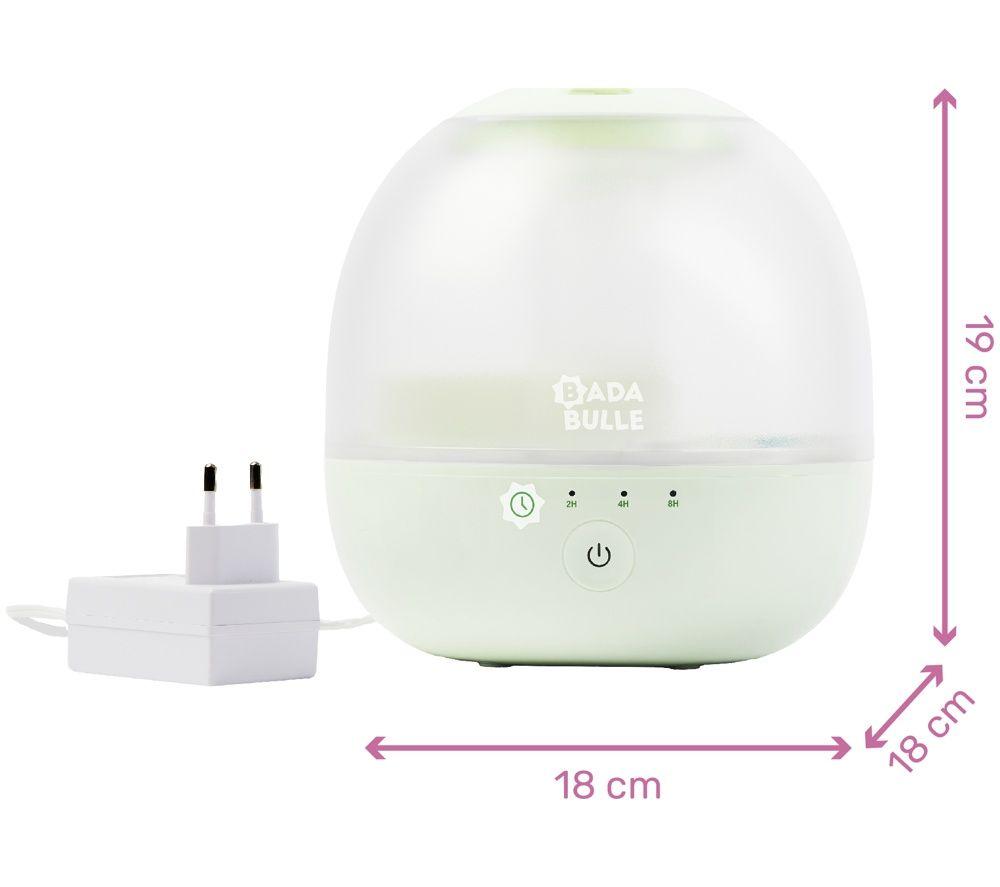 BABYMOOV B047002UK Bubble Humidifier & Nightlight - White image number 6 of 6