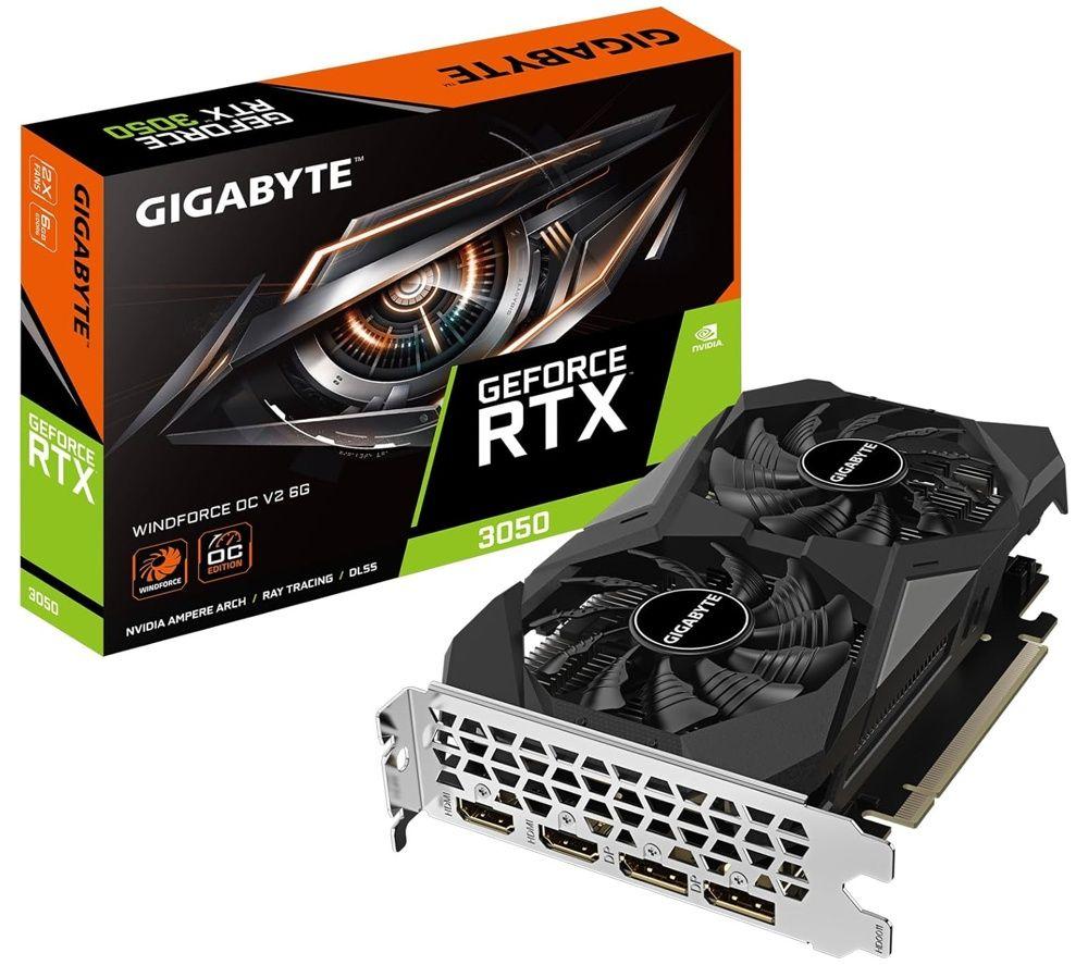 GIGABYTE GeForce RTX 3050 6 GB WINDFORCE OC V2 Graphics Card image number 5 of 6