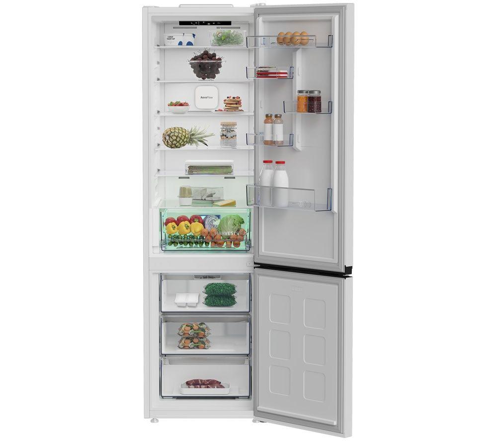 BEKO HarvestFresh AeroFlow CNA4603VW 70/30 Fridge Freezer - White image number 3 of 10