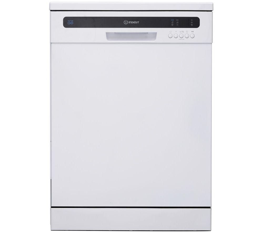 Indesit Push&Go IN2FE13CNO7WUK Full-size Dishwasher - White