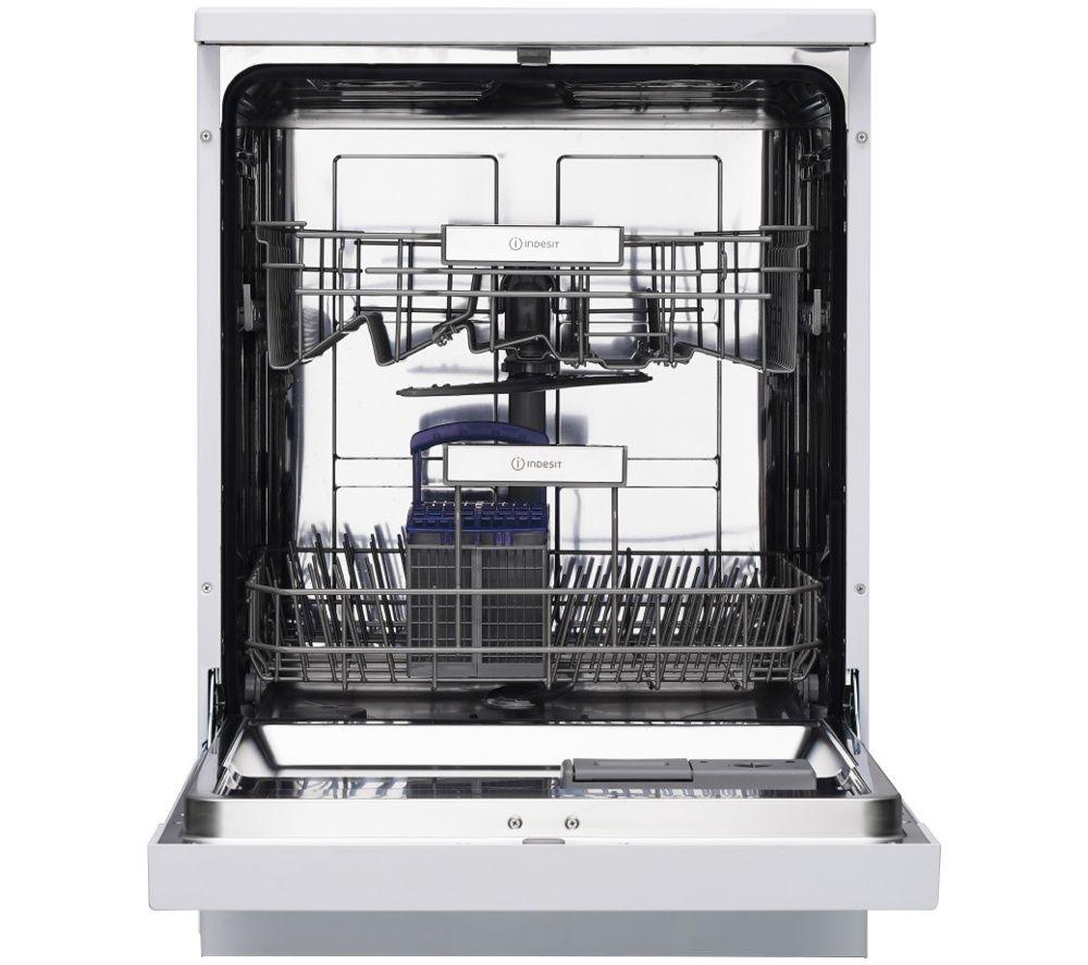 INDESIT Push&Go IN2FE13CNO7WUK Full-size Dishwasher - White image number 2 of 6