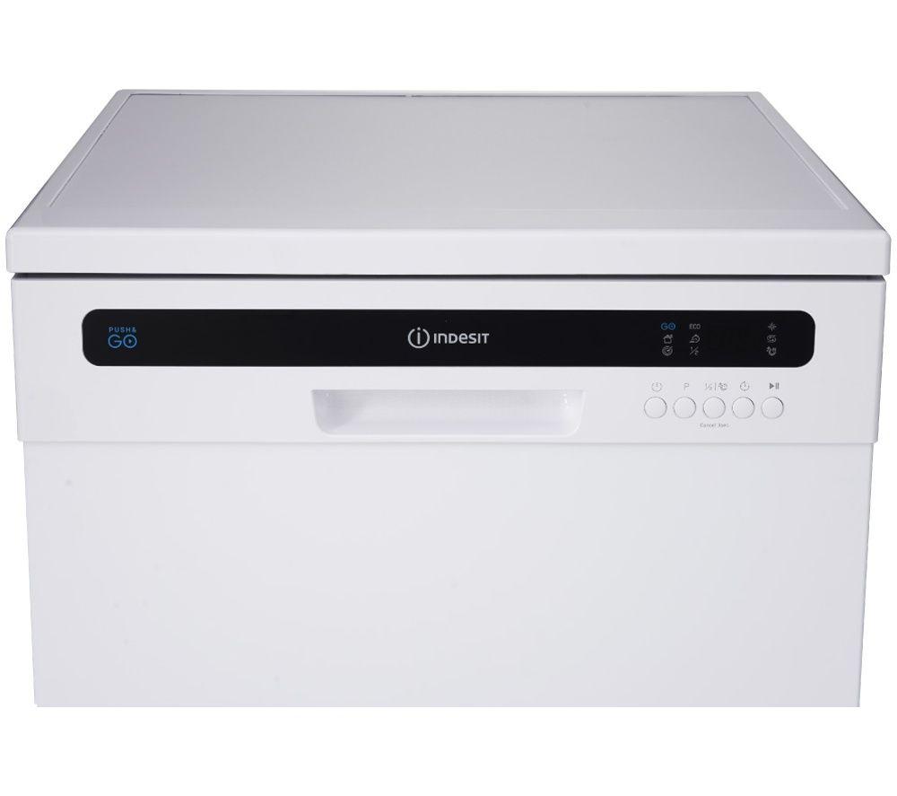 INDESIT Push&Go IN2FE13CNO7WUK Full-size Dishwasher - White image number 3 of 6