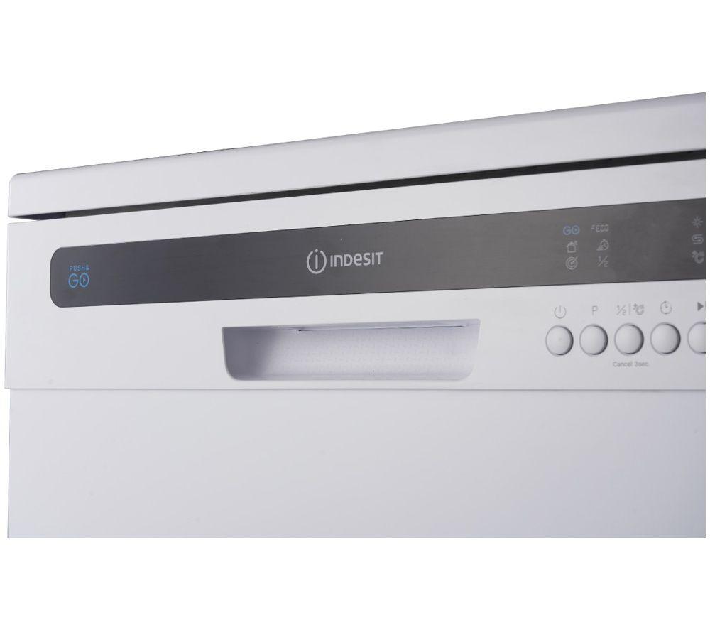INDESIT Push&Go IN2FE13CNO7WUK Full-size Dishwasher - White image number 5 of 6