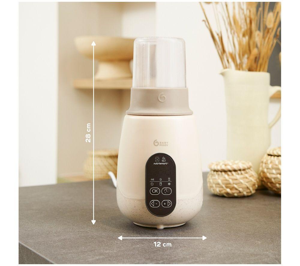 BABYMOOV NutriSmart 5 in 1 Bottle Warmer & Steriliser - White image number 4 of 5