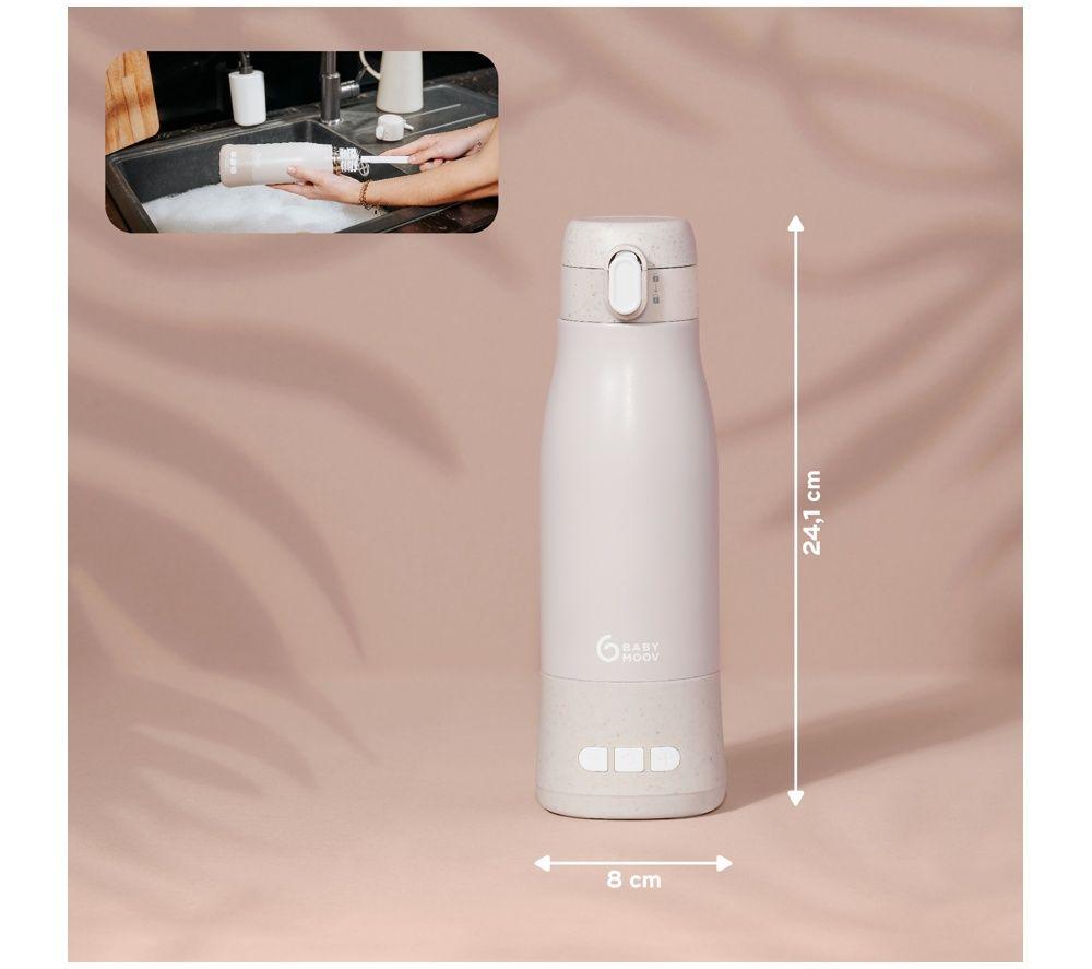 BABYMOOV Moov & Feed Rechargeable Travel Bottle Warmer - Mineral image number 5 of 5