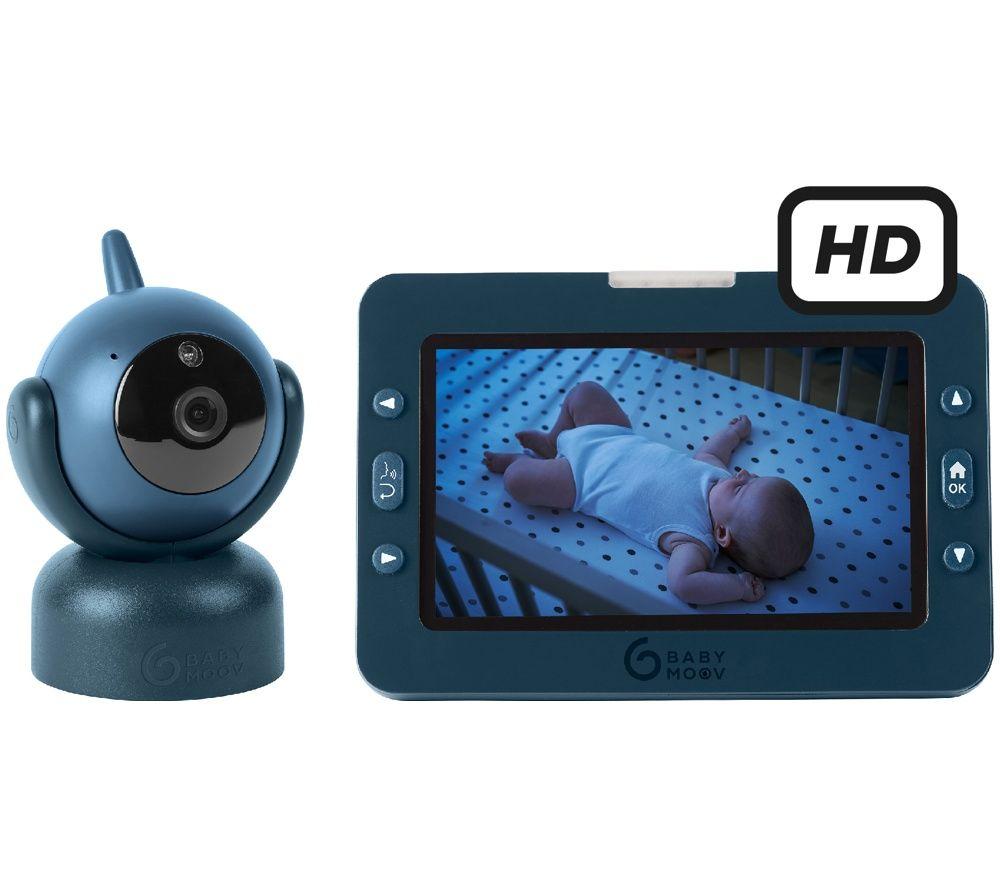 Babymoov Yoo Master 5" Hd Motorised Baby Video Monitor - Blue
