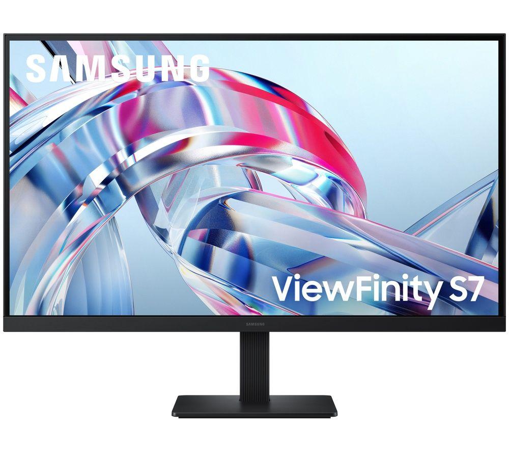 SAMSUNG ViewFinity S7 LS27H700EAUXXU 4K Ultra HD 27inch IPS Monitor - Black