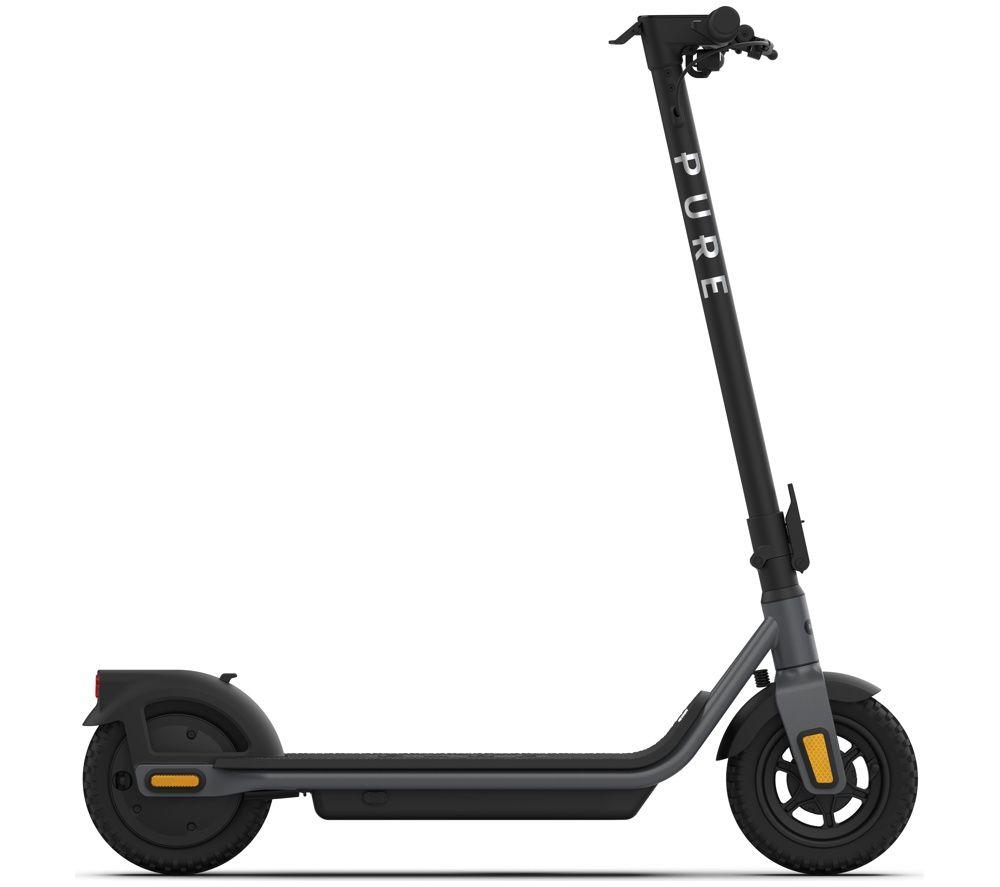 PURE ELECTRIC Pure Air6 Foldable Electric Scooter - Metallic Grey image number 2 of 7