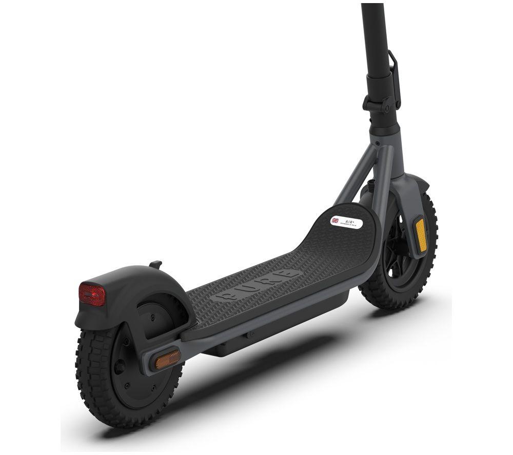 PURE ELECTRIC Pure Air6 Foldable Electric Scooter - Metallic Grey image number 4 of 7
