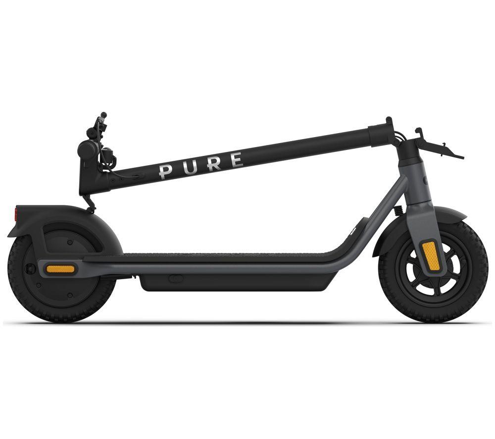 PURE ELECTRIC Pure Air6 Foldable Electric Scooter - Metallic Grey image number 5 of 7