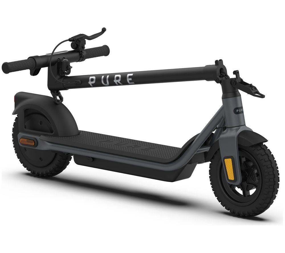 PURE ELECTRIC Pure Air6 Foldable Electric Scooter - Metallic Grey image number 7 of 7