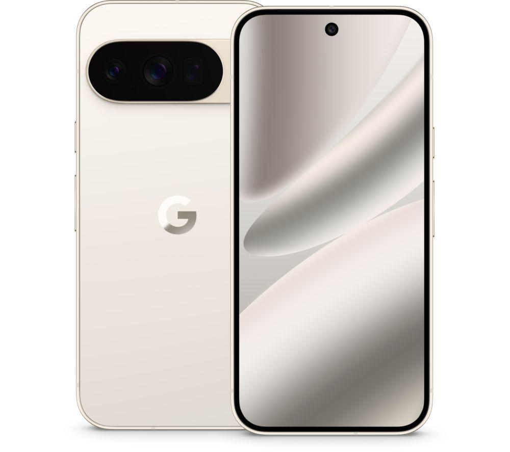 GOOGLE Pixel 10 Pro (128 GB, Porcelain) & TV Streamer 4K Bundle image number 2 of 14