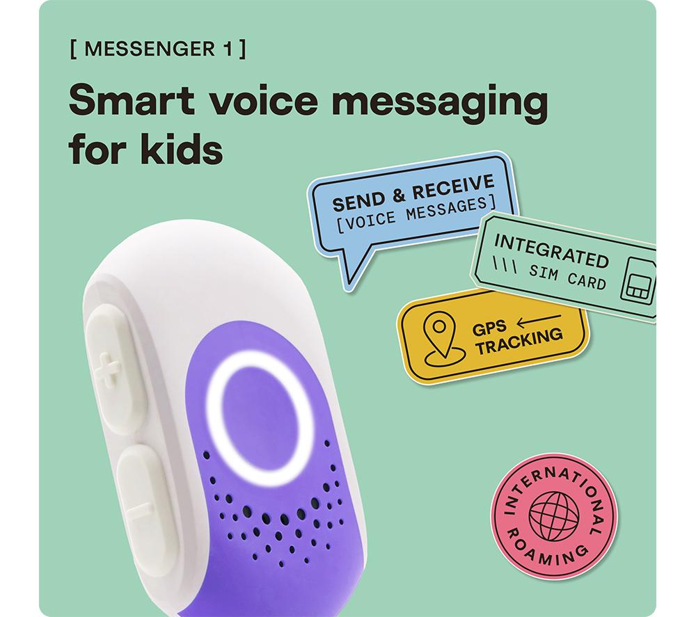 KARRI Messenger 1 Instant Voice Messenger - Purple & White image number 2 of 6
