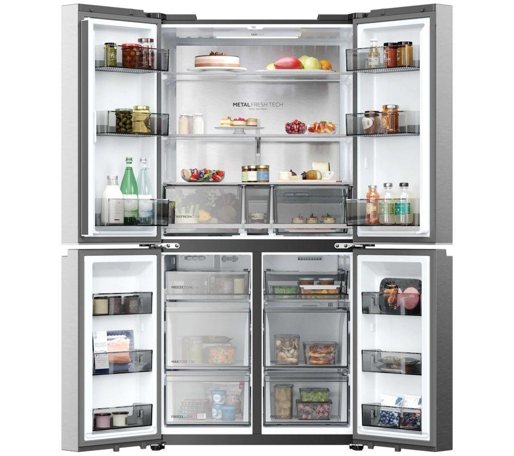 HAIER Horizon Cube 90 Series 5 HCR59F18DNMM Fridge Freezer - Inox image number 4 of 7