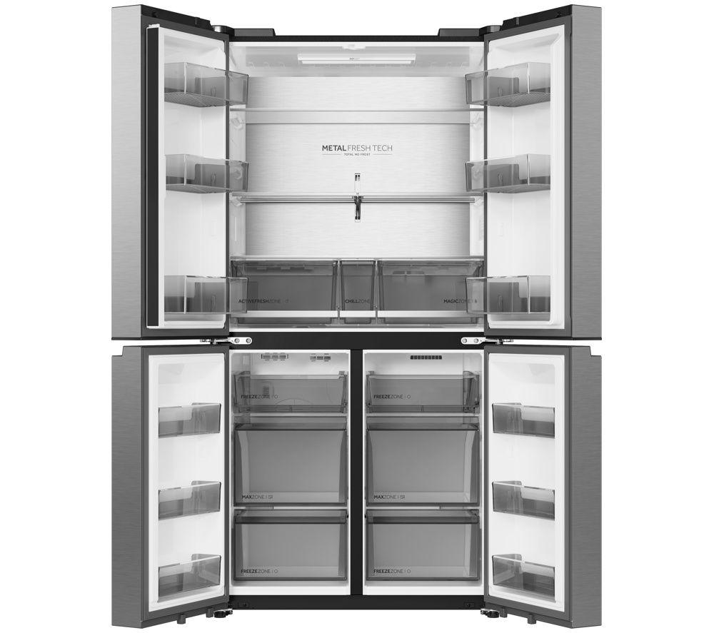 HAIER Horizon Cube 90 Series 5 HCR59F18DNMM Fridge Freezer - Inox image number 5 of 7