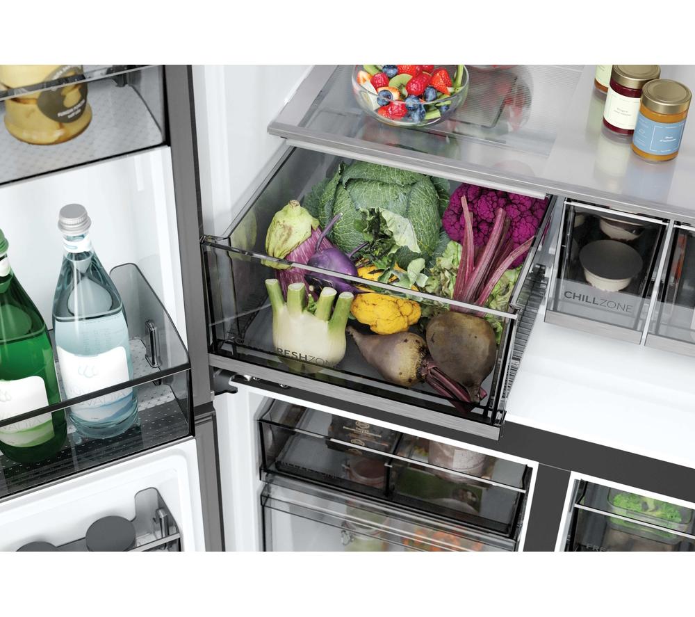 HAIER Horizon Cube 90 Series 5 HCR59F18DNMM Fridge Freezer - Inox image number 13 of 18
