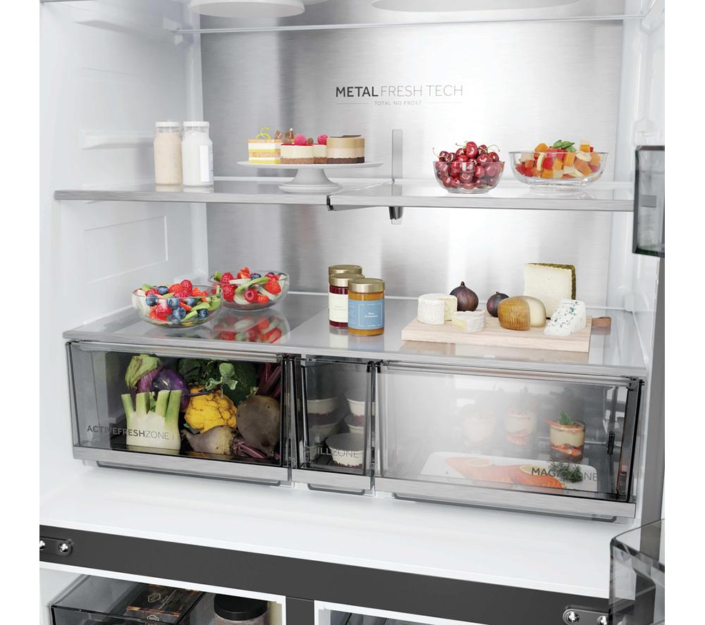 HAIER Horizon Cube 90 Series 5 HCR59F18DNMM Fridge Freezer - Inox image number 14 of 18