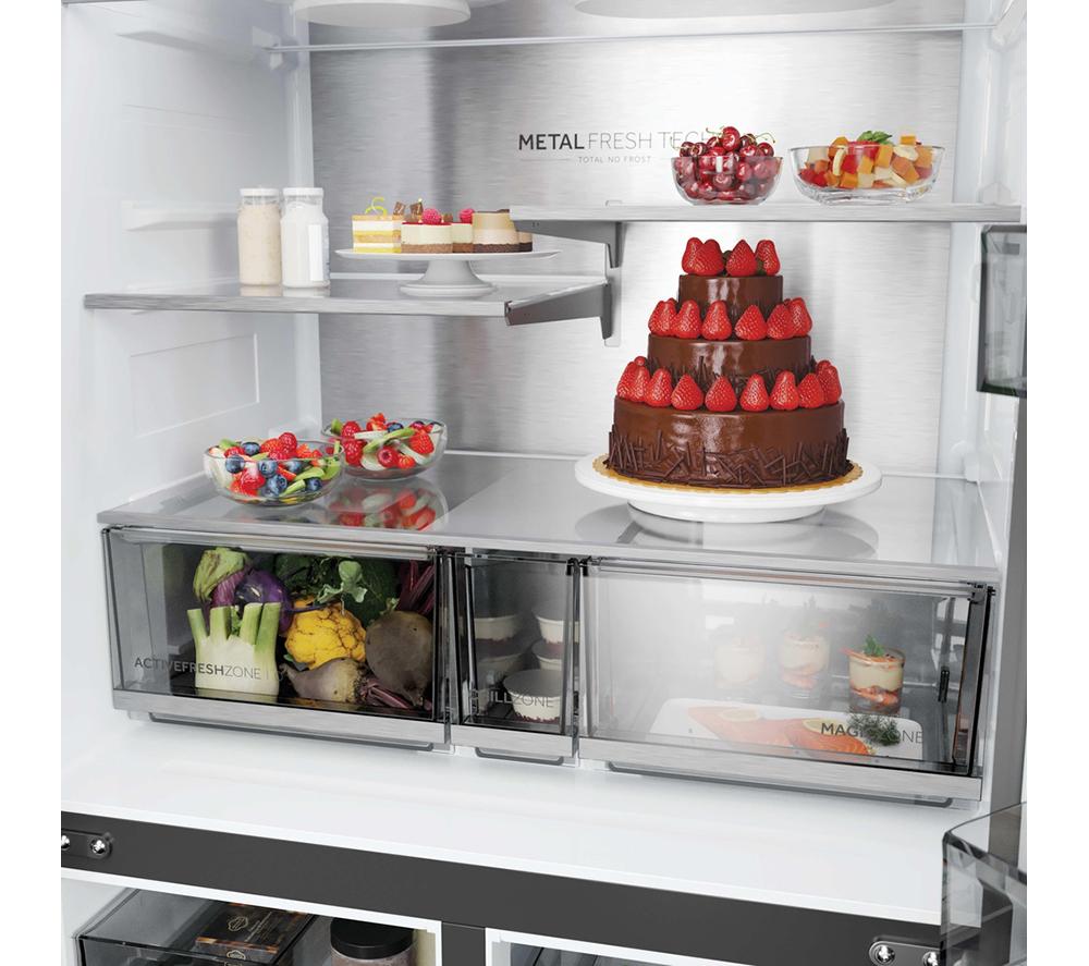 HAIER Horizon Cube 90 Series 5 HCR59F18DNMM Fridge Freezer - Inox image number 15 of 18