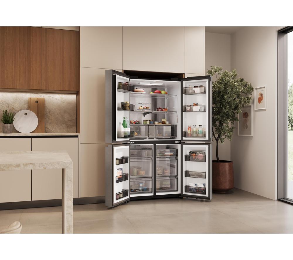 HAIER Horizon Cube 90 Series 5 HCR59F18DNMM Fridge Freezer - Inox image number 17 of 18