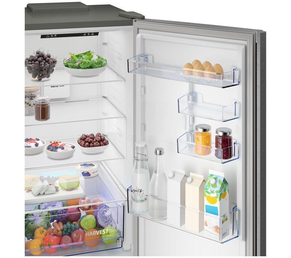 BEKO HarvestFresh AeroFlow CNA4686VPS 60/40 Fridge Freezer - Brushed Steel image number 11 of 17