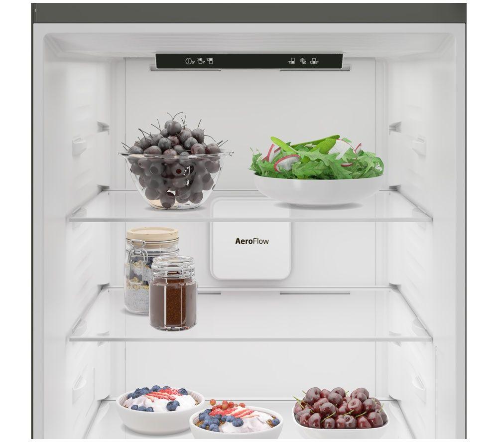 BEKO HarvestFresh AeroFlow CNA4686VPS 60/40 Fridge Freezer - Brushed Steel image number 12 of 17