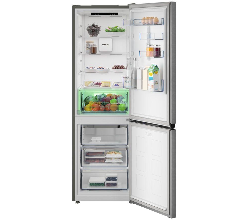 BEKO HarvestFresh AeroFlow CNA4686VPS 60/40 Fridge Freezer - Brushed Steel image number 14 of 17