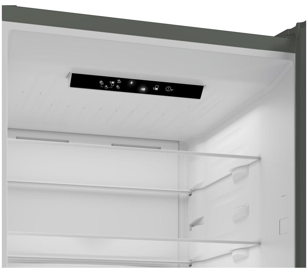 BEKO HarvestFresh AeroFlow CNA4603VPS 70/30 Fridge Freezer - Brushed Steel image number 8 of 12