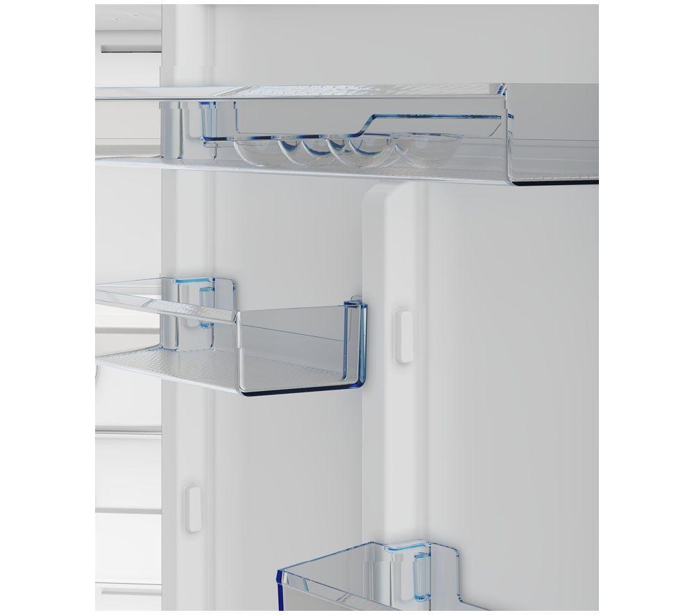 BEKO HarvestFresh AeroFlow CNA4603VPS 70/30 Fridge Freezer - Brushed Steel image number 11 of 12