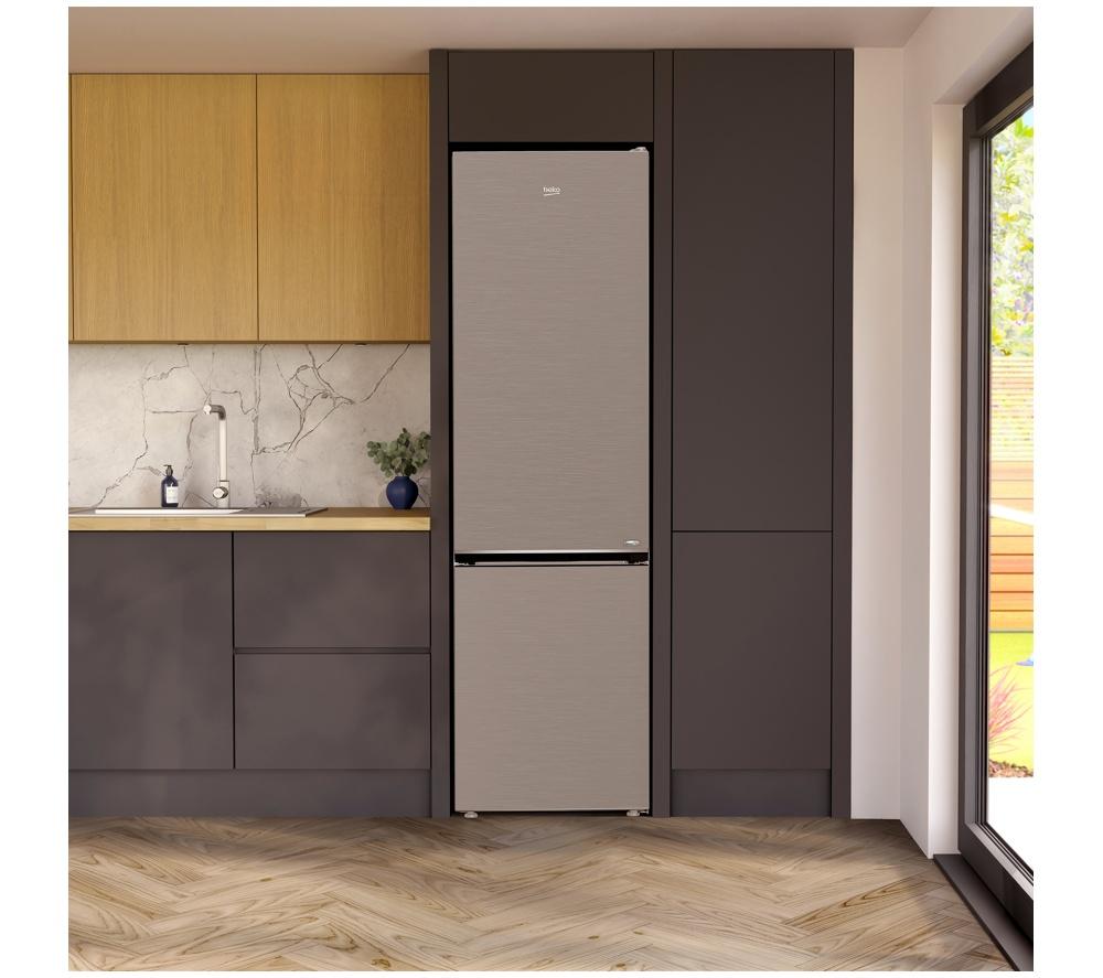 BEKO HarvestFresh AeroFlow CNA4603VPS 70/30 Fridge Freezer - Brushed Steel image number 21 of 24