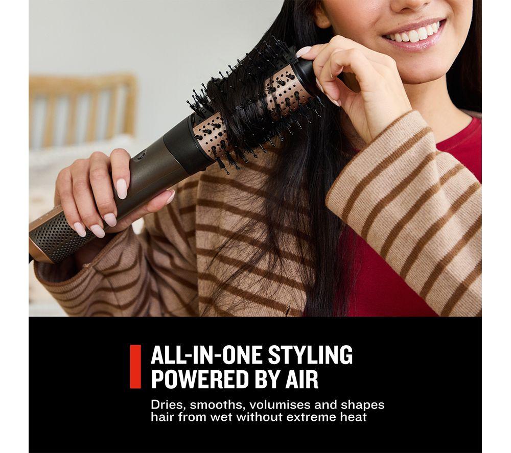REMINGTON ONE AS6077 Power Dry & Smooth Brush - Grey & Rose Gold image number 2 of 7
