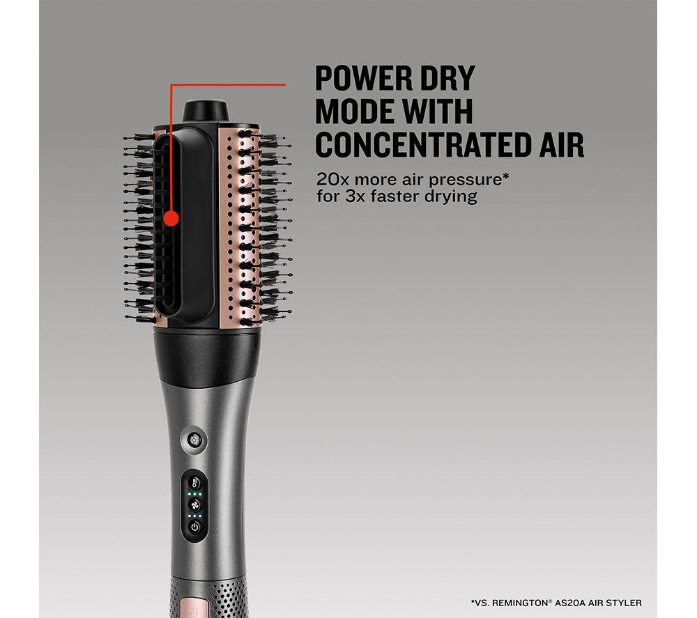 REMINGTON ONE AS6077 Power Dry & Smooth Brush - Grey & Rose Gold image number 3 of 7
